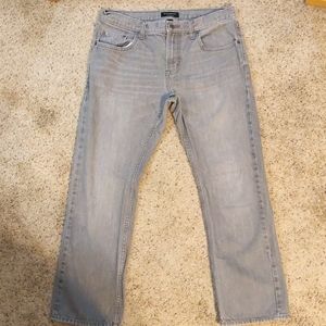 Banana Republic Vintage Straight Jeans, Gray